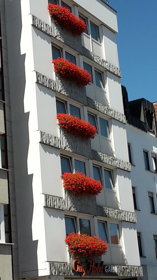 City-Hotel Garni نوي أولم المظهر الخارجي الصورة