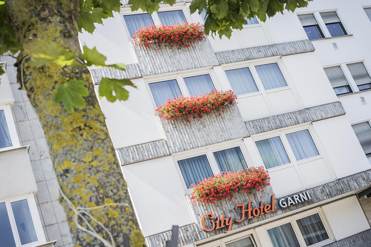 City-Hotel Garni نوي أولم المظهر الخارجي الصورة